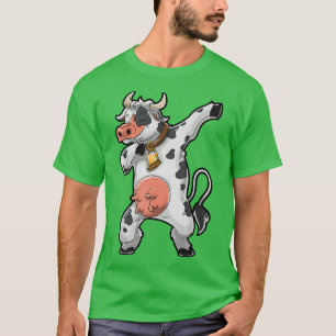Camiseta Farm Animal Lover Farmer Funny Dabbing Cow 