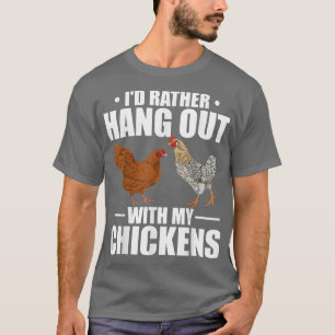 Camiseta Farm Animal Lover Poultry Farmer Farming Funny Chi