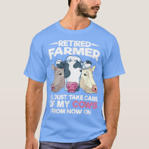 Camiseta Farm Animal Retired Farmer Ill Just Take Care Of M