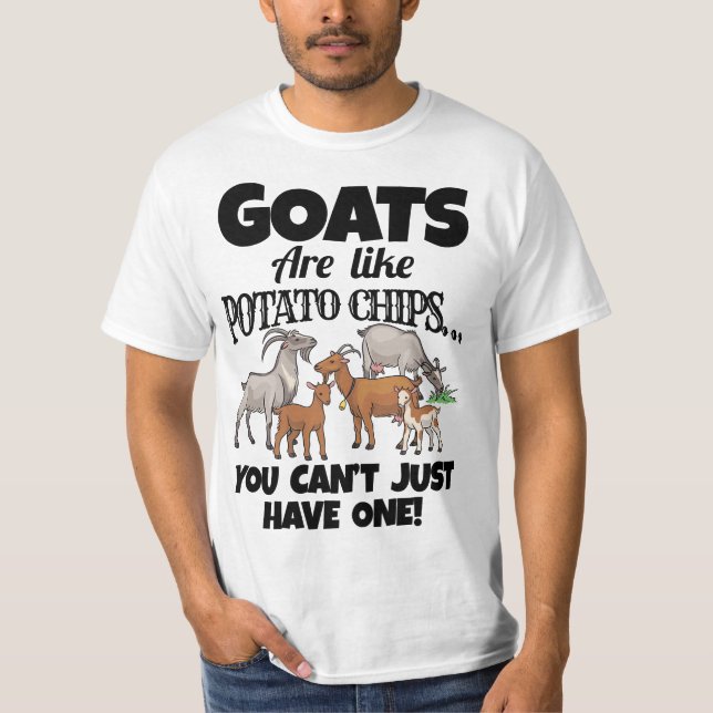 Camiseta Farm Apparel Meme Pun Funny Goat (Anverso)
