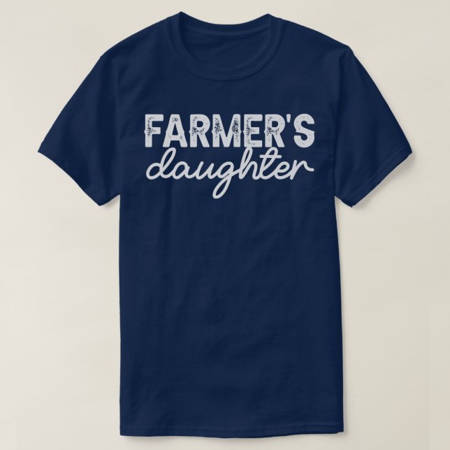 Camiseta Farm Girl Country Southern Farmer's Daughter Farm  (Diseño del anverso)