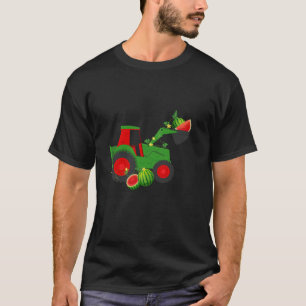 Camiseta Farm Tractor Watermelon Summer Vacation Fruit Love