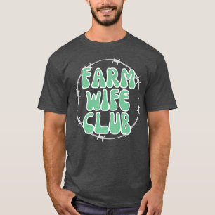 Camiseta Farm Wives, Farming Family, Crops, Cows, Corn, Pig