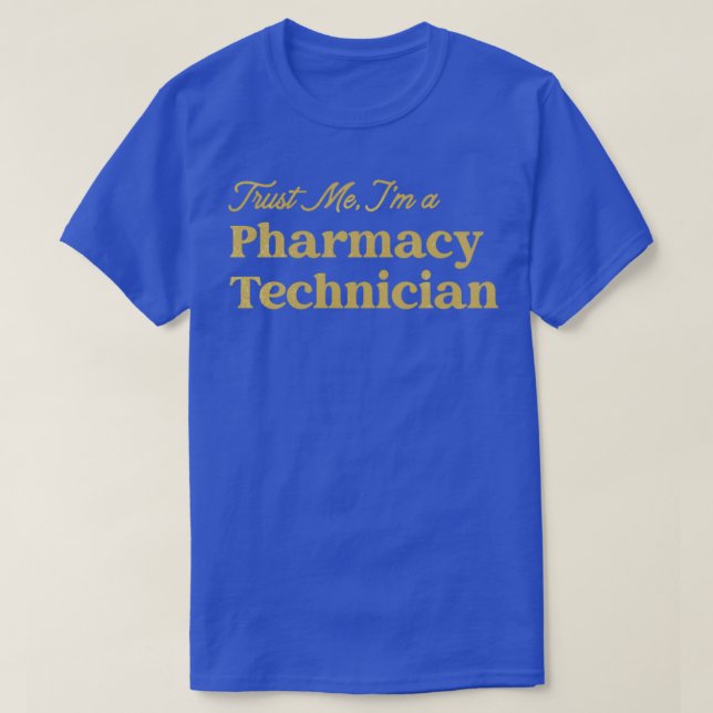 Camiseta Farmacéutica Confianza en mí Diseño 1 (Diseño del anverso)