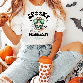 Camiseta Farmacéutica de Halloween Spooky
