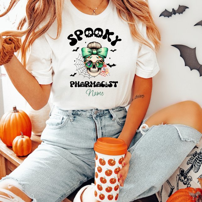 Camiseta Farmacéutica de Halloween Spooky (Subido por el creador)