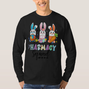 Camiseta Farmacéutica Escuadrón de Pascua Bunny Pharmacist