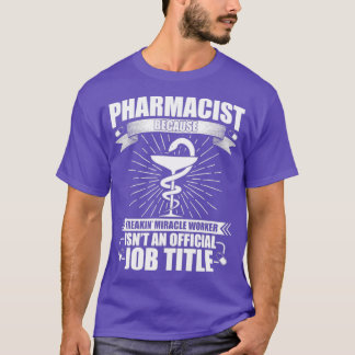 Camiseta Farmacéutica Farmacéutica Farmacéutica Profesión F