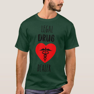 Camiseta Farmacéutica graciosa del traficante de drogas 7