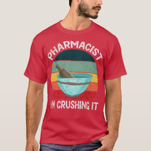 Camiseta Farmacéutica Ix27m Aplastando La Farmacia Apotheca