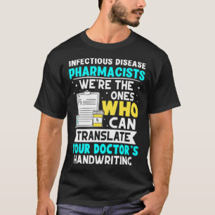 Camiseta Farmacéutica para enfermedades infecciosas Manual