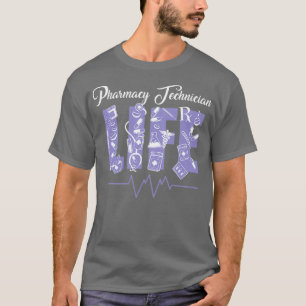 Camiseta Farmacéuticas Femeninas Regalo Diseño Farmacia Méd