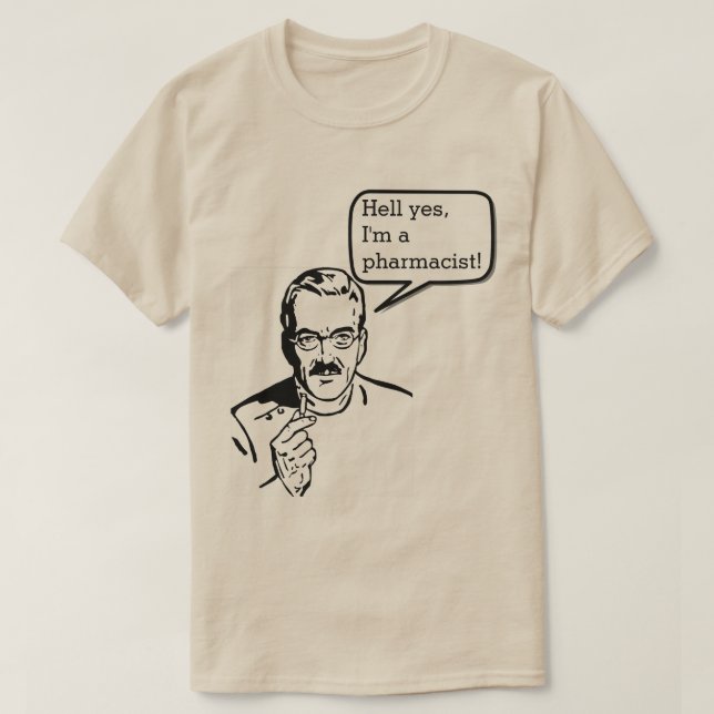 Camiseta Farmacéutico (Diseño del anverso)