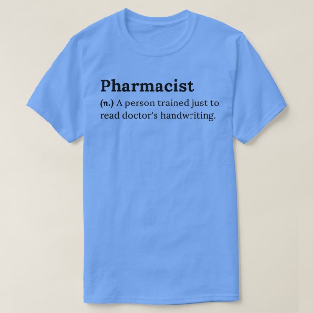 Camiseta Farmacéutico 2 (Diseño del anverso)