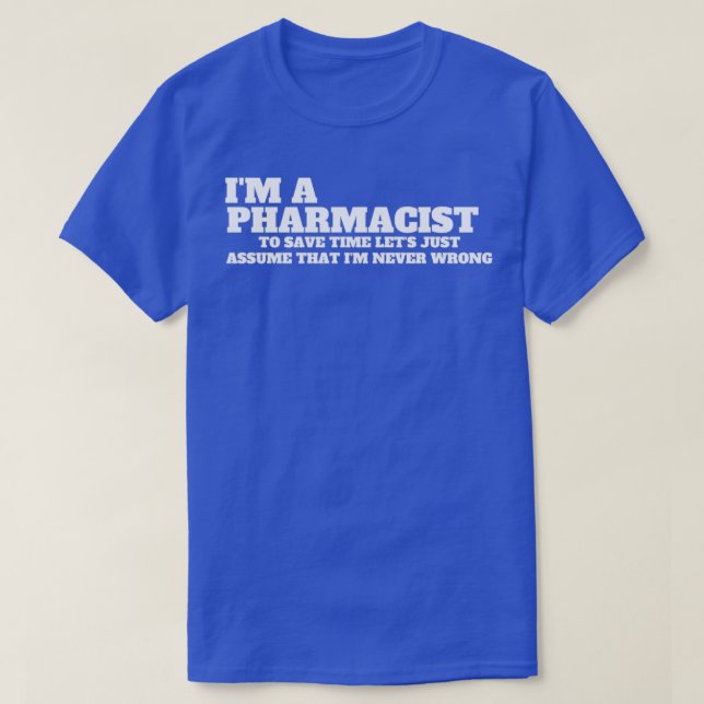 Camiseta farmacéutico 81 1 (Diseño del anverso)