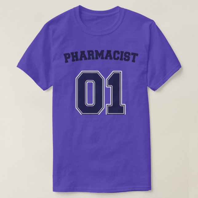 Camiseta farmacéutico 86 (Diseño del anverso)