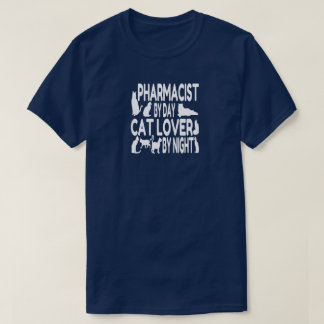 Camiseta Farmacéutico Ama A Los Gatos