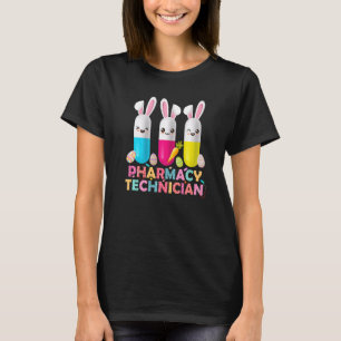 Camiseta Farmacéutico Bunny Pharmacist Happy Easter