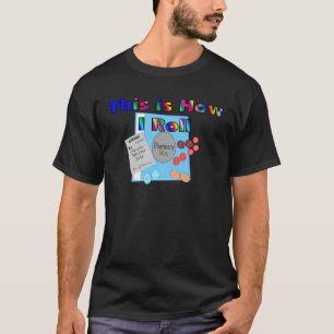 Camiseta Farmacéutico CÓMO RUEDO gráficos únicos