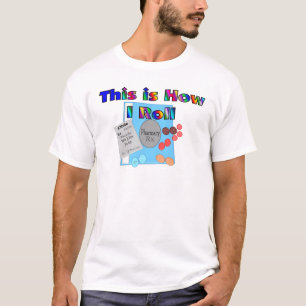 Camiseta Farmacéutico CÓMO RUEDO gráficos únicos
