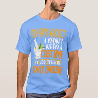 Camiseta Farmacéutico de Halloween Ropa Farmacéutica