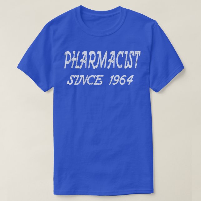 Camiseta Farmacéutico Desde 1964 (Diseño del anverso)