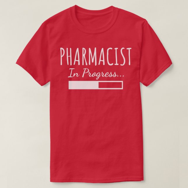 Camiseta Farmacéutico En Curso 7 (Diseño del anverso)