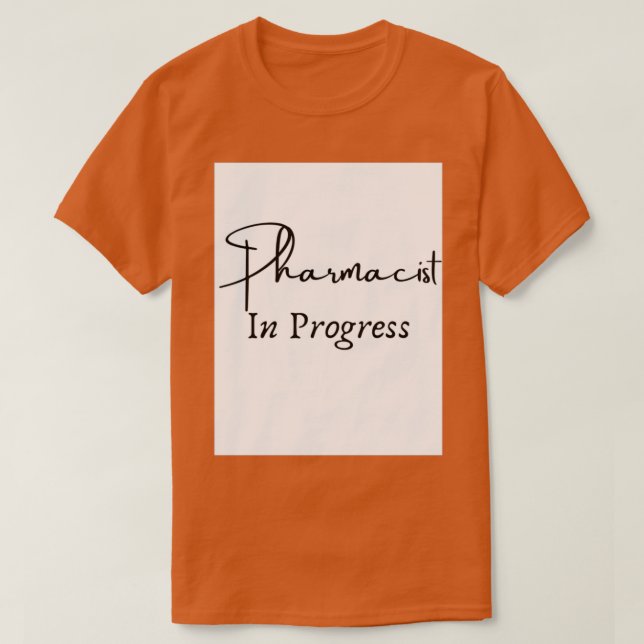 Camiseta farmacéutico en curso idea de regalo 1 (Diseño del anverso)