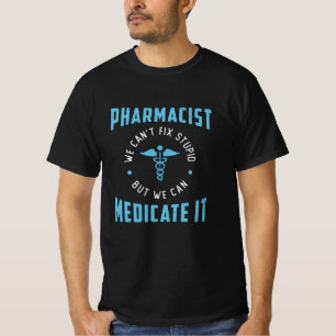 Camiseta Farmacéutico Farmacéutico Medicate It Tech