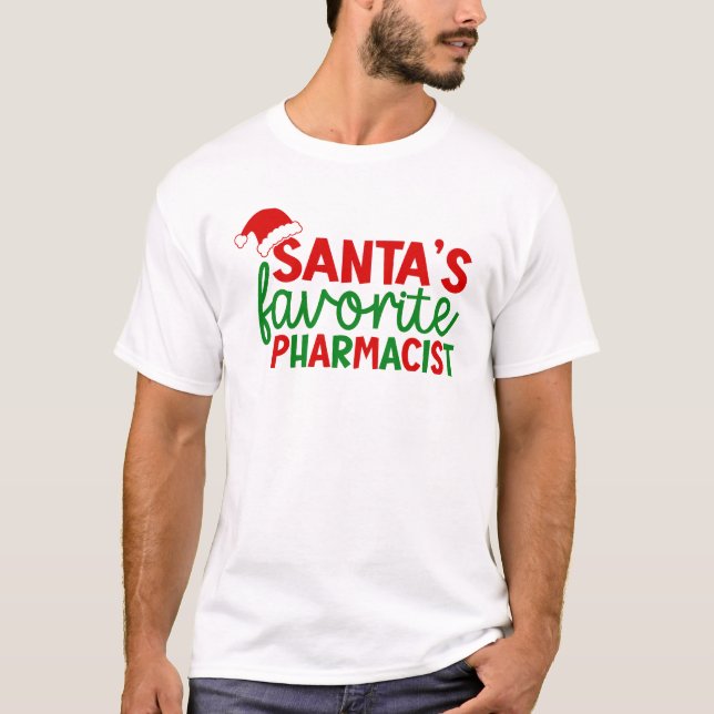 Camiseta Farmacéutico favorito de Santa María (Anverso)