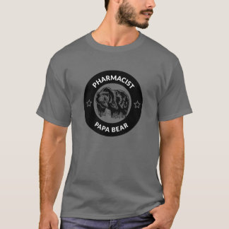 Camiseta Farmacéutico personalizado Papa Bear
