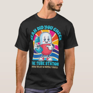 Camiseta Farmacéutico Pharm Tech Yeah Revisó El Tubo