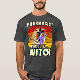 CAMISETA FARMACÉUTICO PLANTEADO POR UN DISEÑO DE BALLOWEEN 