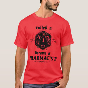 Camiseta Farmacéutico Roll Desafortunado