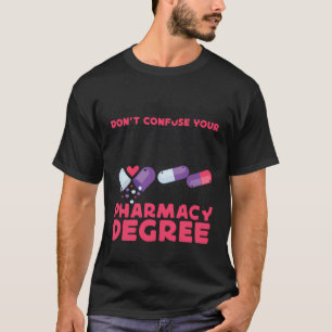 Camiseta Farmacéutico Técnico Farmacéutico Estudiante Por F