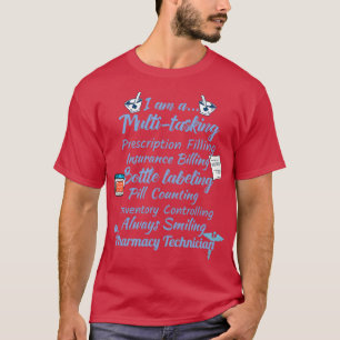 Camiseta Farmacéuticos Cute Regalo Diseño Farmacia Tecnolog