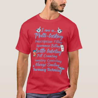 Camiseta Farmacéuticos Cute Regalo Diseño Farmacia Tecnolog