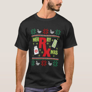 Camiseta Farmacia de Feliz Navidad Farmacia Farmacia Farmac
