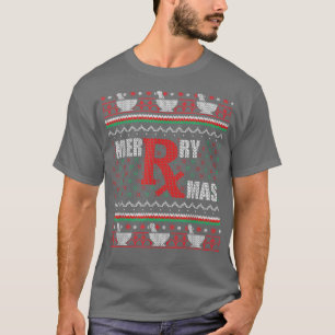 Camiseta Farmacia de Feliz Navidad Farmacia Farmacia Farmac