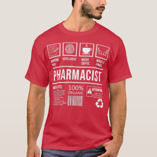 Camiseta Farmacia del Humor Farmacéutico Diciendo Graduació