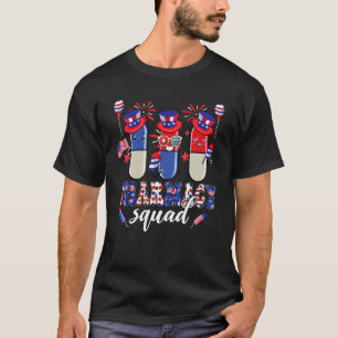 Camiseta Farmacia Escuadrones Fuegos Artificiales Farmacéut