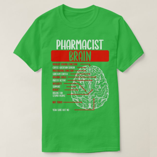Camiseta Farmacia Funny Tech Semana de Apreciación Farmacéu (Diseño del anverso)