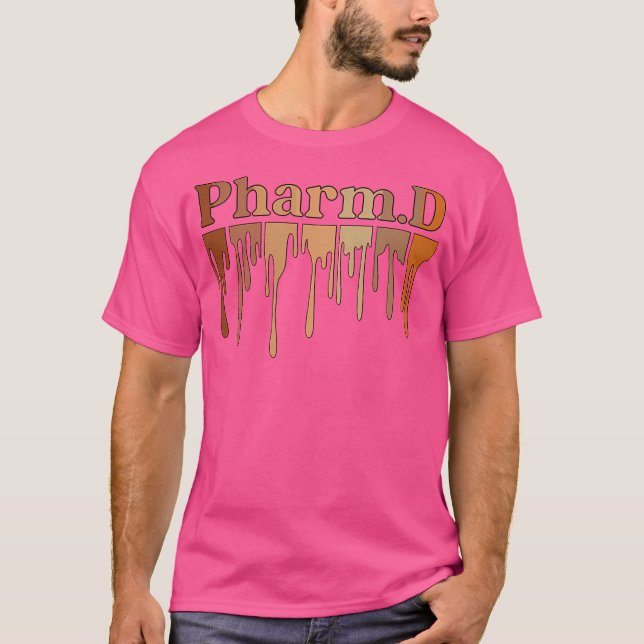 Camiseta Farmacia Negra Médico Africano-Estadounidense De F (Anverso)