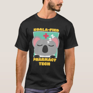 Camiseta Farmacia Tech Cute Koala Pharmacy Tec