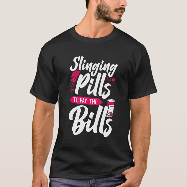 Camiseta Farmacia Técnico Farmacéutico Estudiante Slingi (Anverso)
