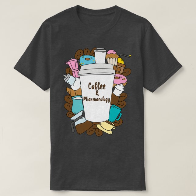 Camiseta Farmacología Regalo Estudiantil Idea Farmacología  (Diseño del anverso)