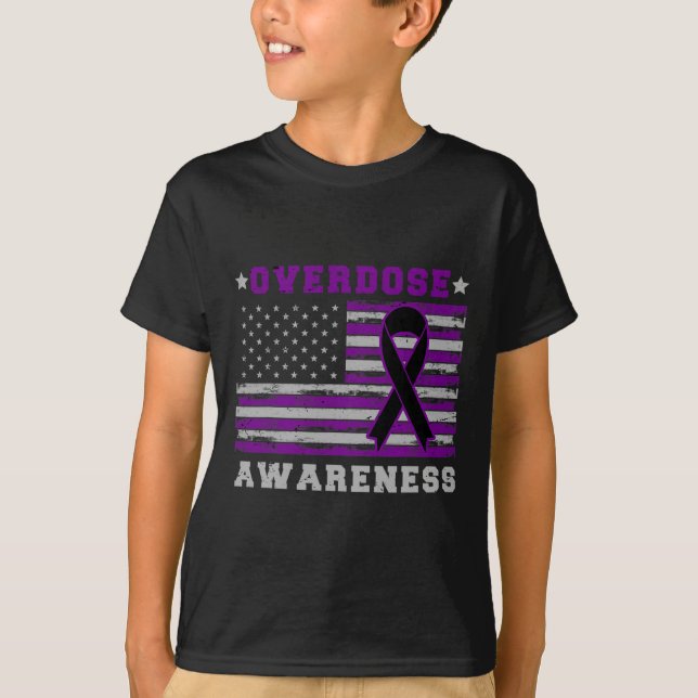 Camiseta Fármacos Patrióticos Bandera Estadounidense Sobred (Anverso)