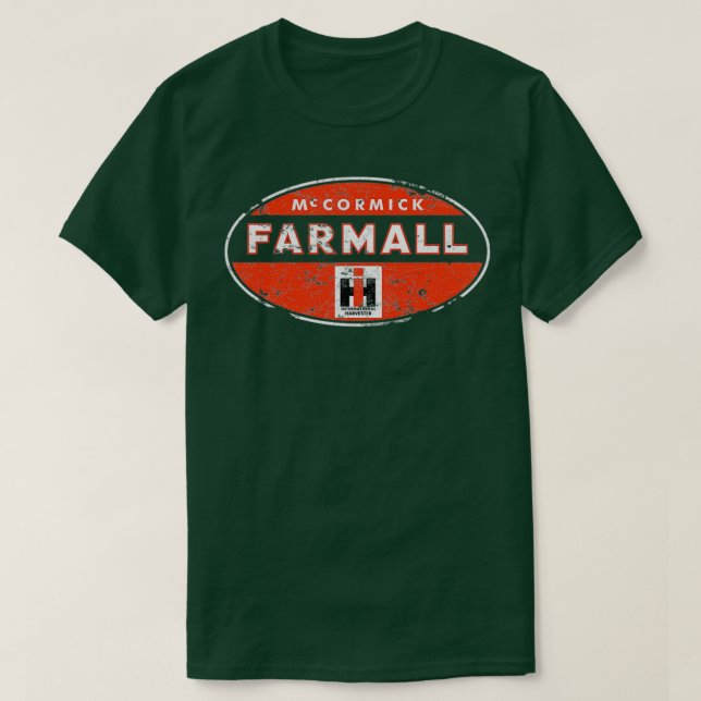 Camiseta Farmall Tractor  (Diseño del anverso)