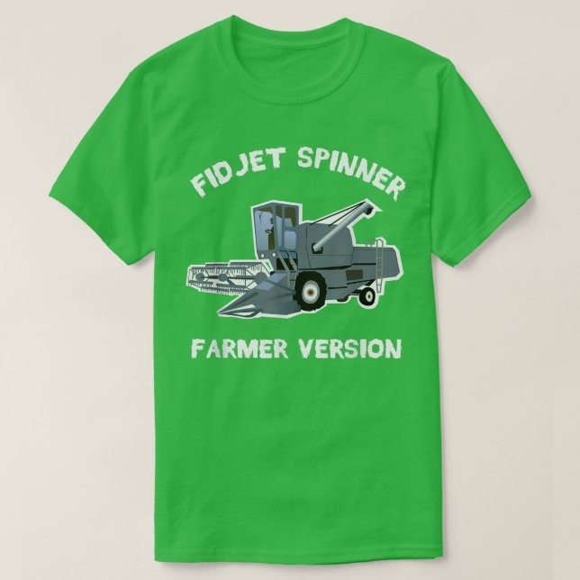 Camiseta Farmer Boy Combina Coser Fidget Spinner T (Diseño del anverso)