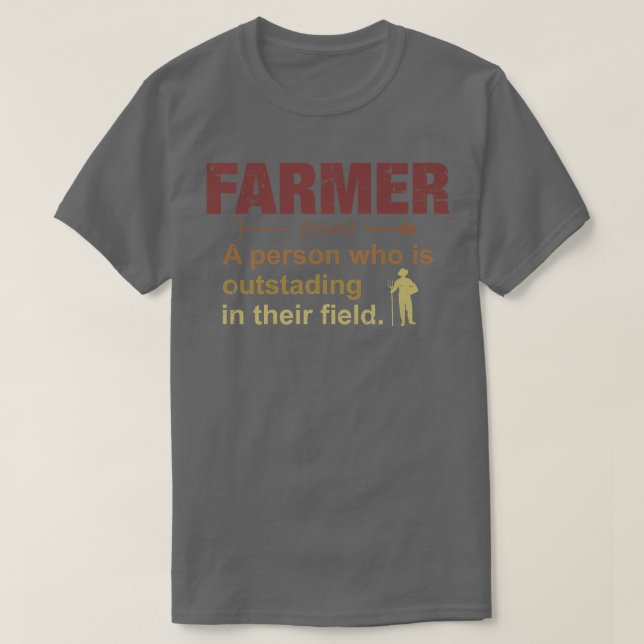Camiseta Farmer Definition  (Diseño del anverso)